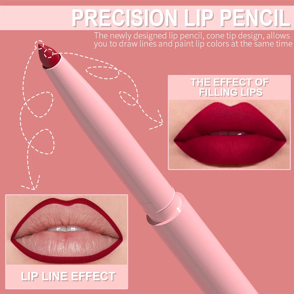 Matte Precision Lip Liner Set