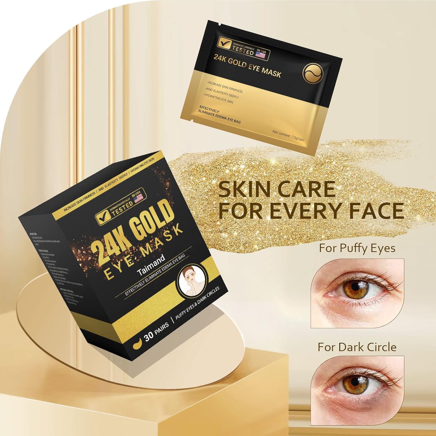 Taimand Gold Eye Revive Patches
