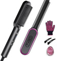 QuickStyle Ceramic Hair Straightener Brush