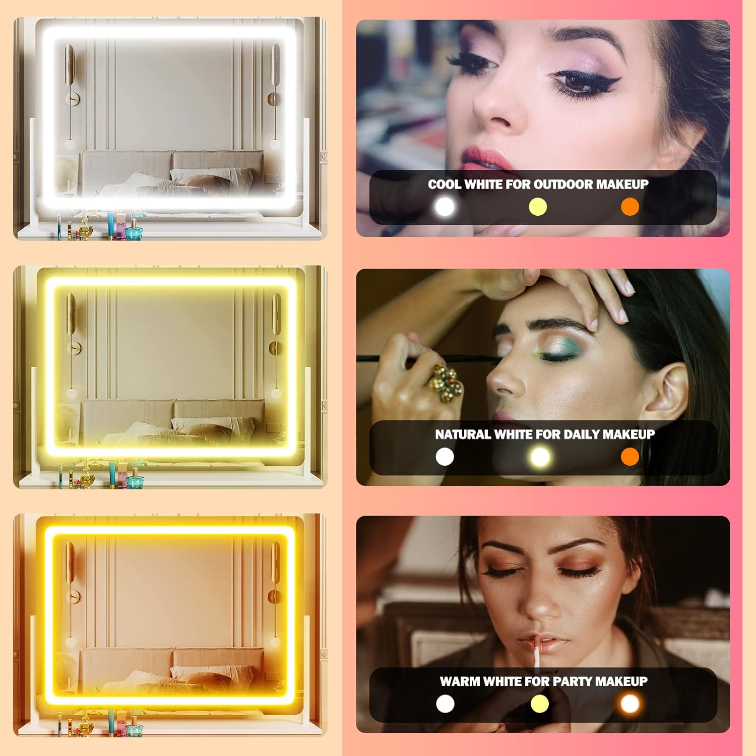 Stellar Glow Vanity Mirror