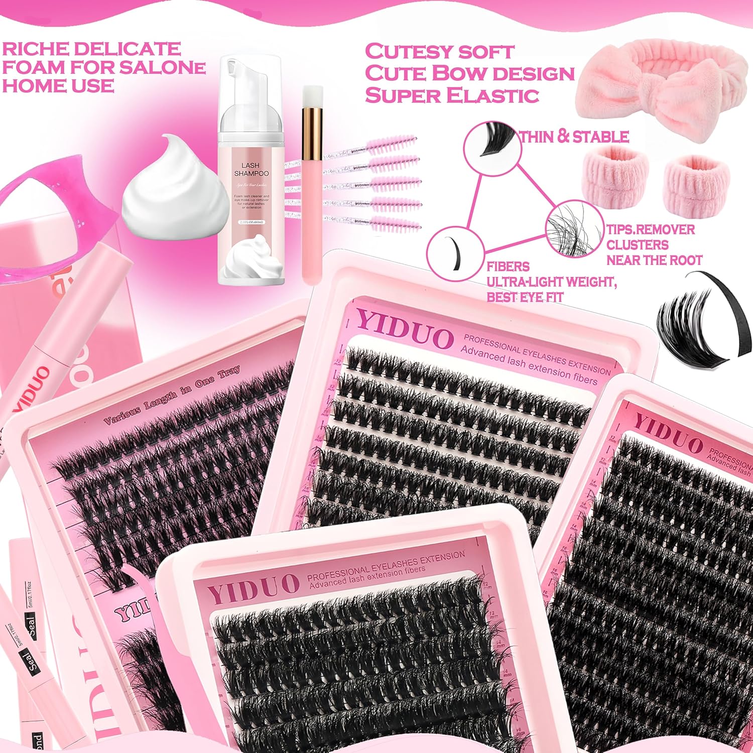 Velvet Lash Cluster Kit