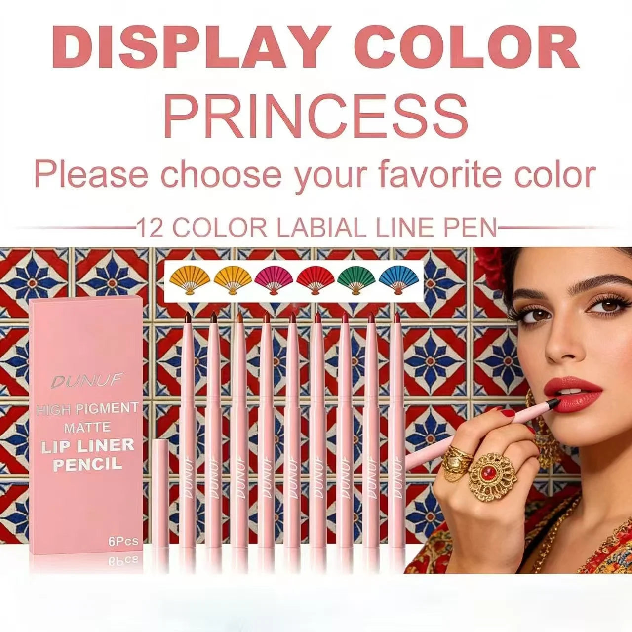 Matte Precision Lip Liner Set