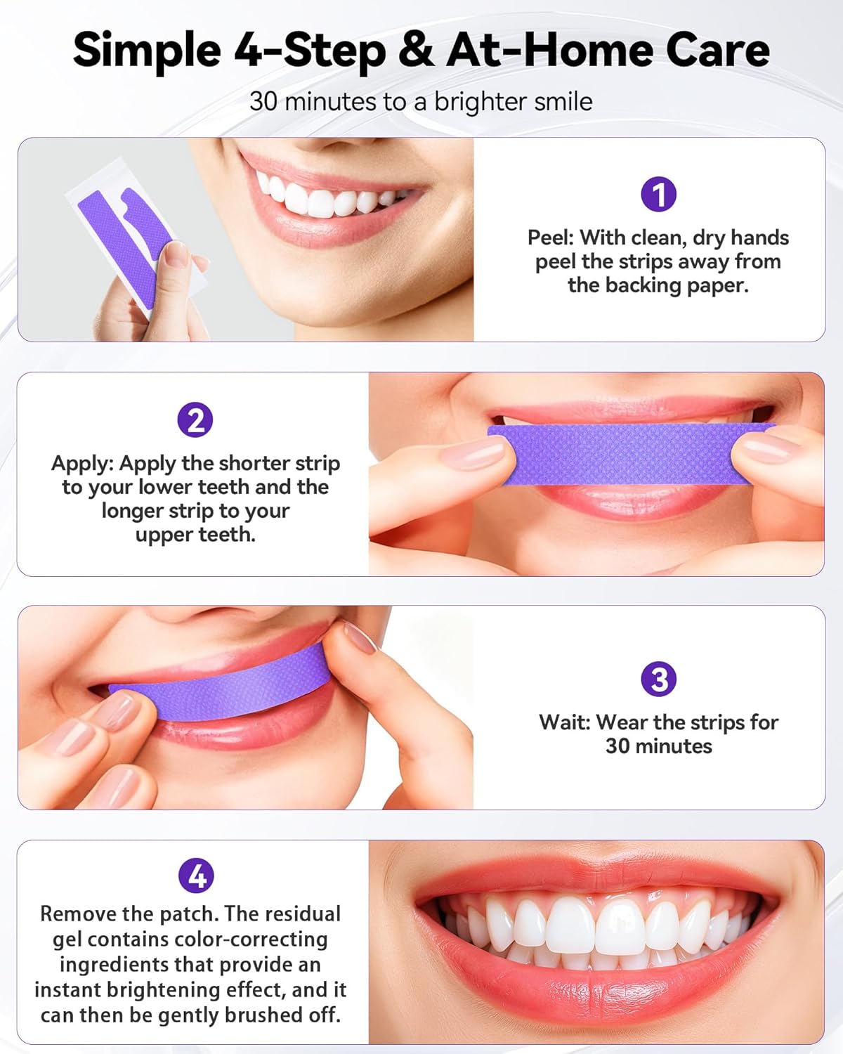 BrightSmile Daily Fast Whitening Strips