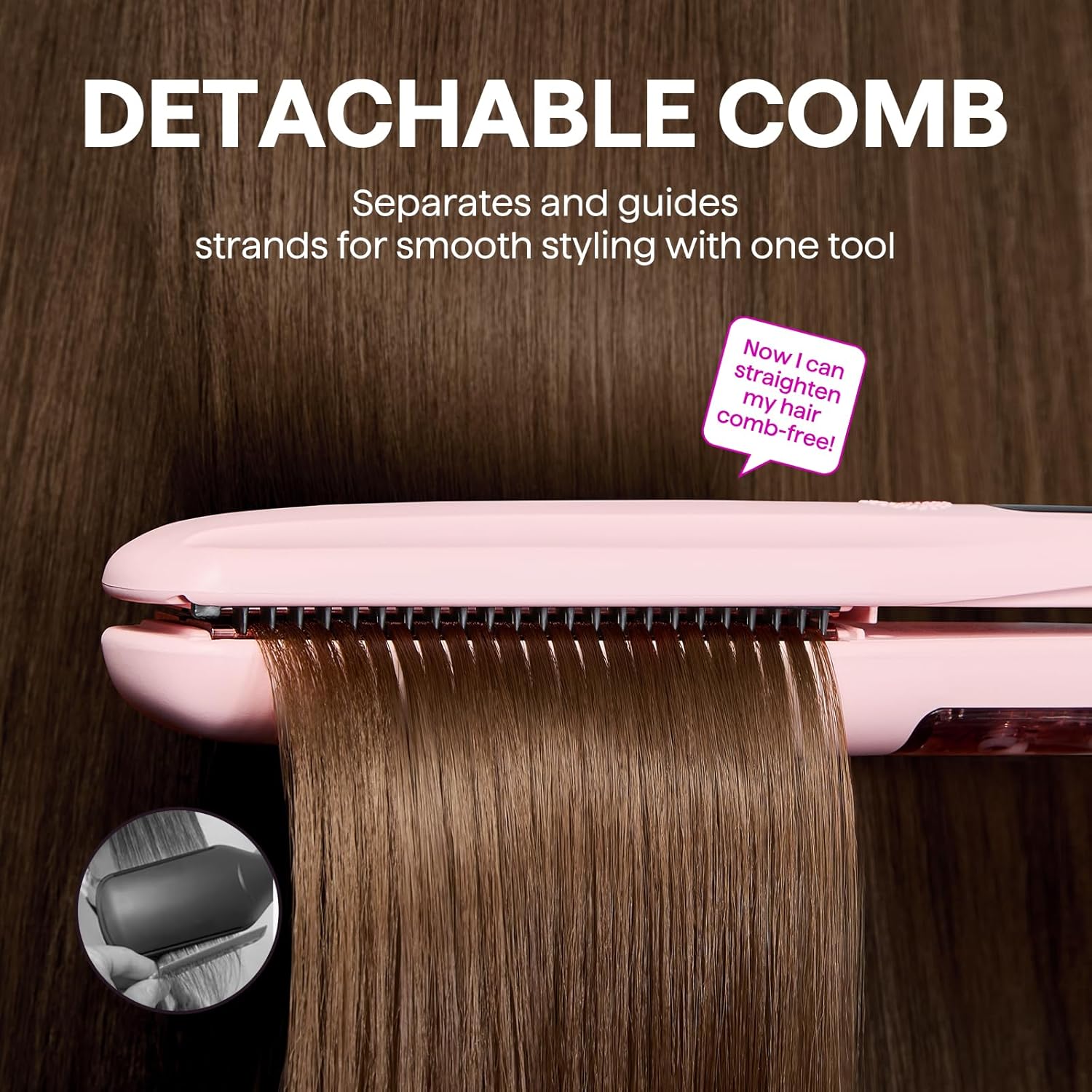 Silk Steam Hair Straightener Pro