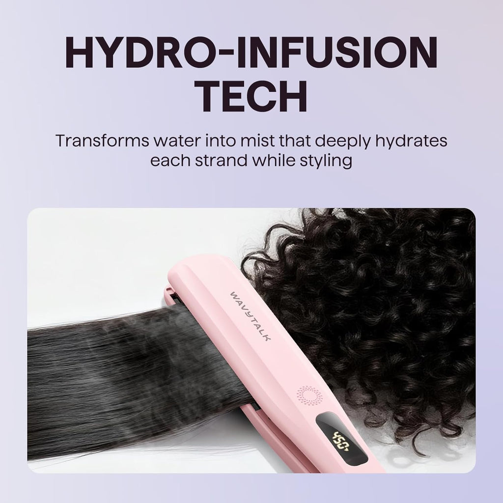 Silk Steam Hair Straightener Pro