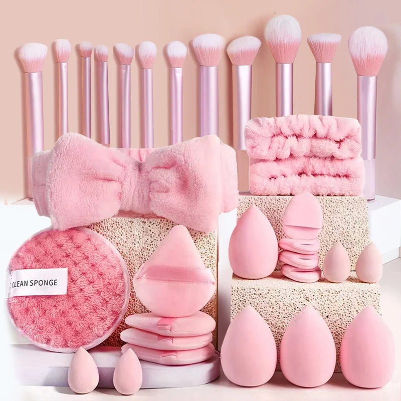 Pro Grooming Brush and Sponge Set
